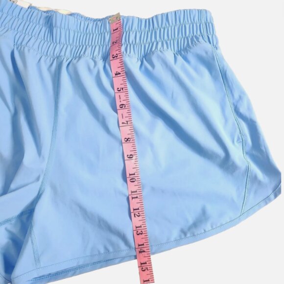 MEMBER’S MARK ACTIVE SHORTS WOMEN XXL BLUE 4-WAY STRETCH LINED POCKETS - Picture 6 of 9